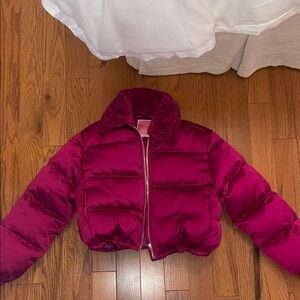 Kate Spade Pink Puffer Jacket
